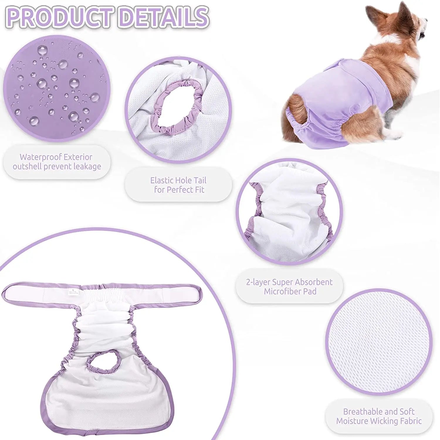 Reusable_Female_Dog_Diapers_features