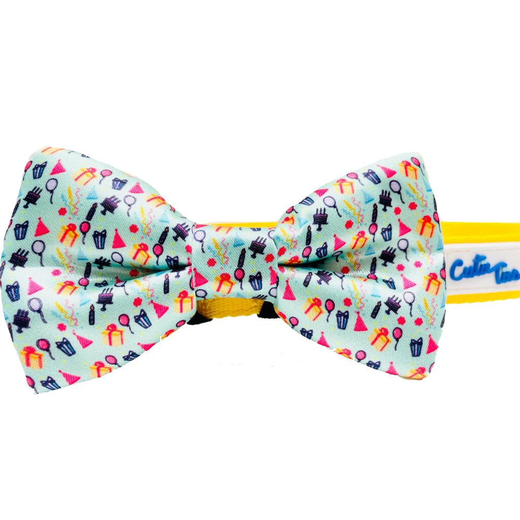 Seasonal and More Dog Bow Tie - Cutie Ties  happy bday