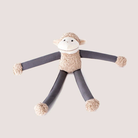 Sheep Bungee Toy for Dogs - NANDOG sitting