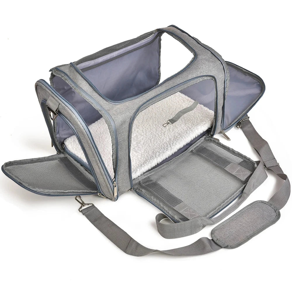 Airline-Approved Dog Carrier: Soft-Sided Travel Bag for Small Dogs - Dog Store Online