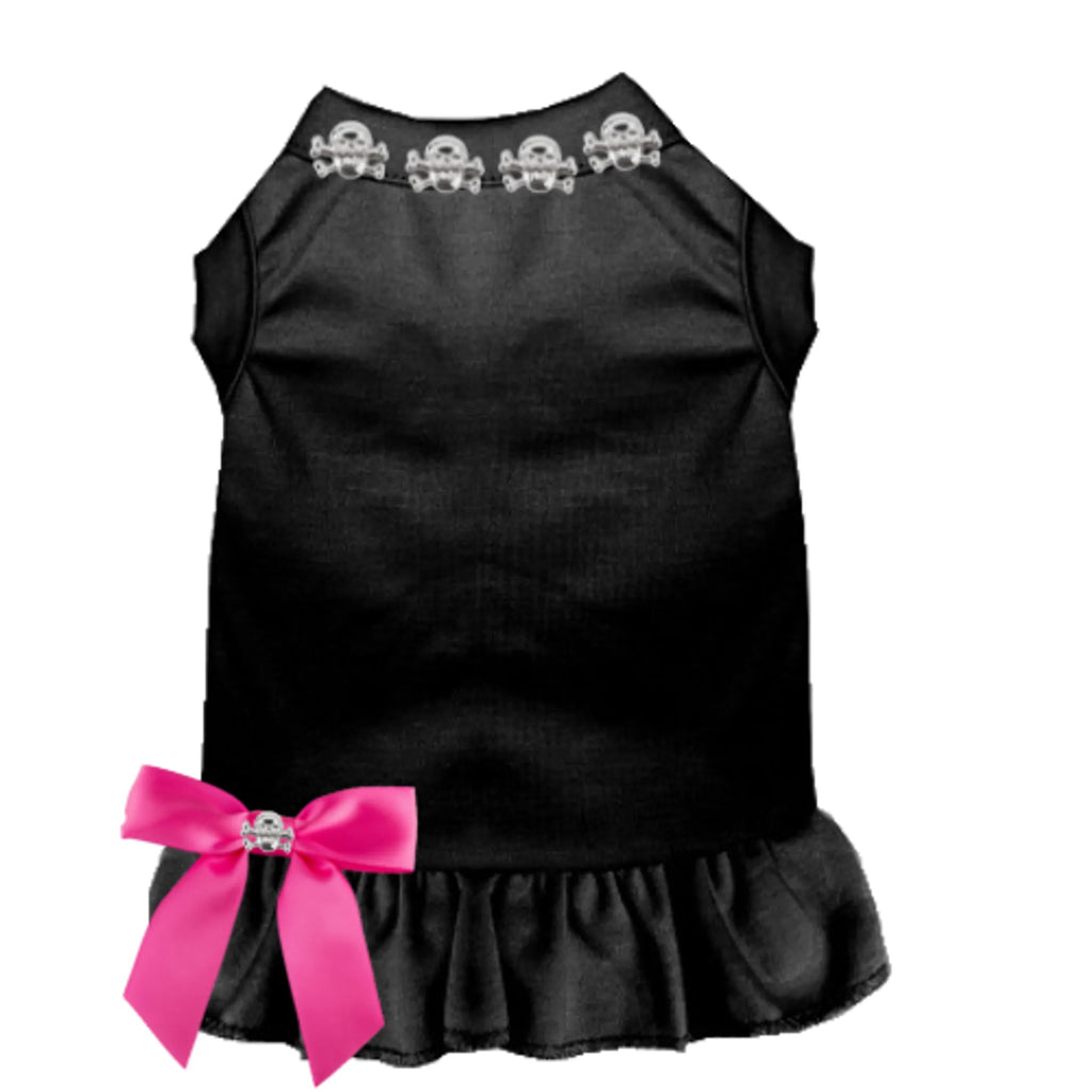 Studded Skull Collar Dress for Dogs - Bark Fifth Avenue black