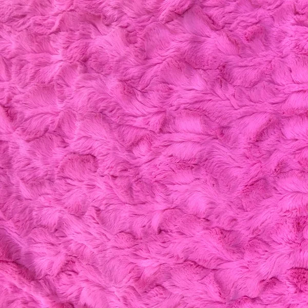 Close-up of pink textured fabric