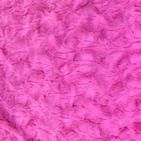 Close-up of pink textured fabric