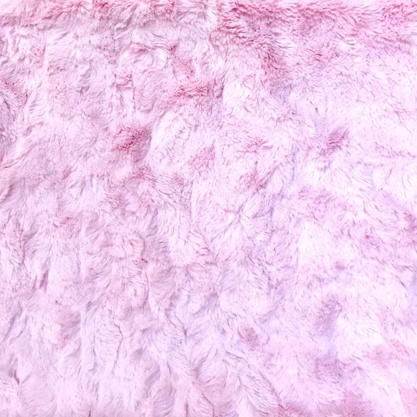 Close-up of pink textured fabric