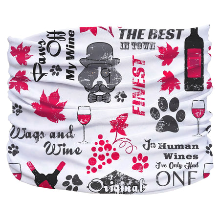Wags and Wine Scruff for Dogs - Pup Scruffs