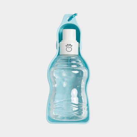 Water Bottle for Dogs - 8 oz - GF Pet blue