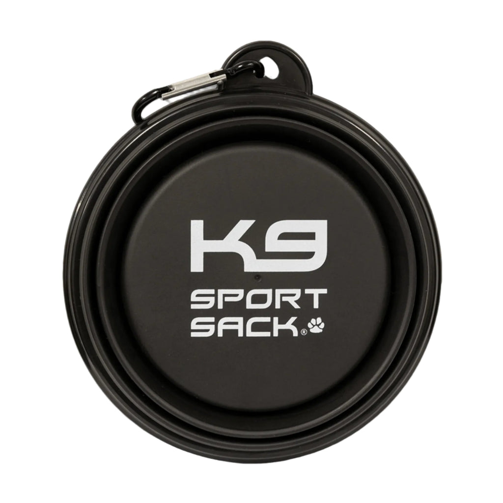 Water Saucer for Dogs - K9 Sport Sak black