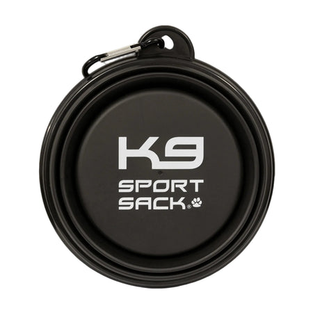 Water Saucer for Dogs - K9 Sport Sak black