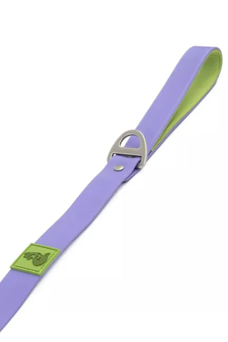 Waterproof Dog Leash in Lavender Garden Design - Aria the Fox handle