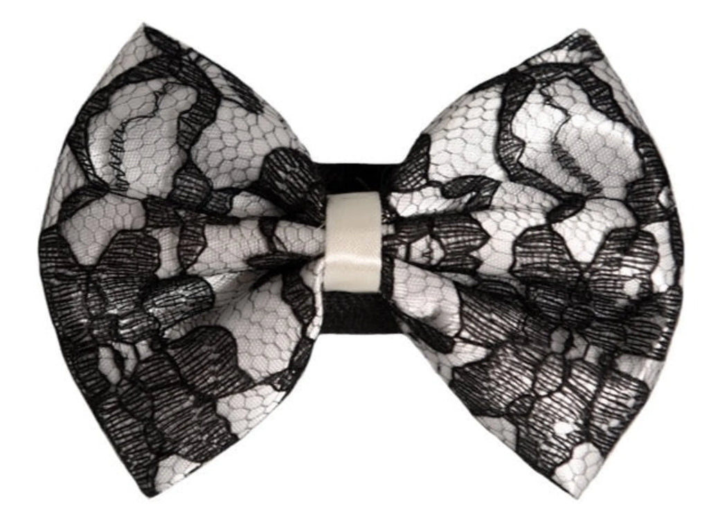 Wedding Satin Bow Tie with Velcro Fastener for Dogs - Pets Ribbons 8