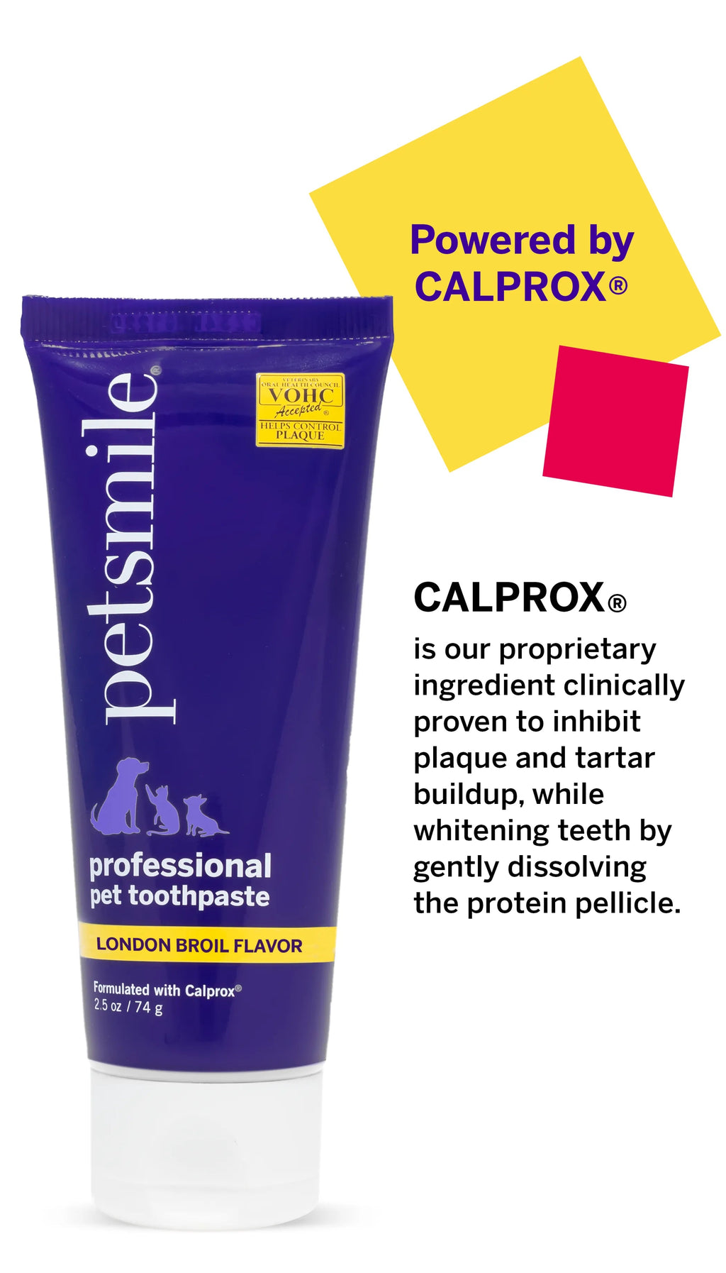 Vet Approved Dog Toothpaste - Petsmile calprox