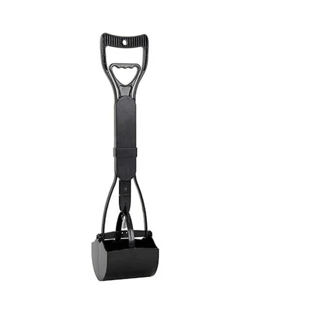 Easy-Clean Long-Handle Pooper Scooper — Effortless Pet Waste Cleanup BLACK - STRAIGHT / 60CM - Dog Store Online