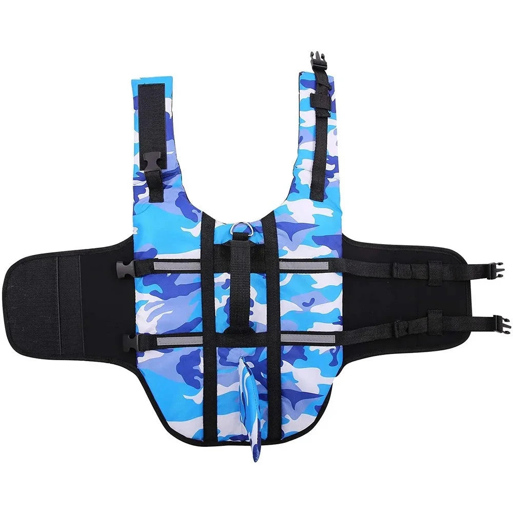 Shark Style Dog Life Jacket - Premium Safety & Fun for Your Pup - Dog Store Online