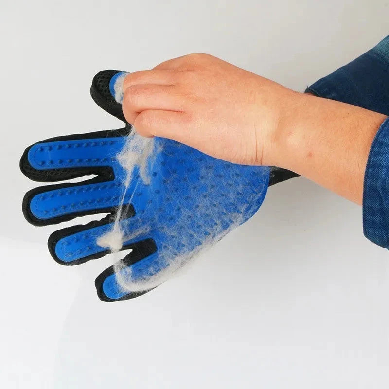 GentleTouch Grooming Glove: Effortless Pet Hair Deshedding & Massage - Dog Store Online