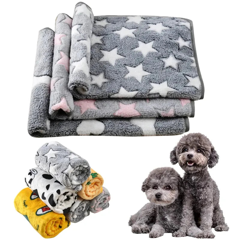 Soft Cozy Dog Bed Mat Blanket - Warm Travel Cushion for Small & Large Dogs, Ideal for Spring & Autumn - Dog Store Online