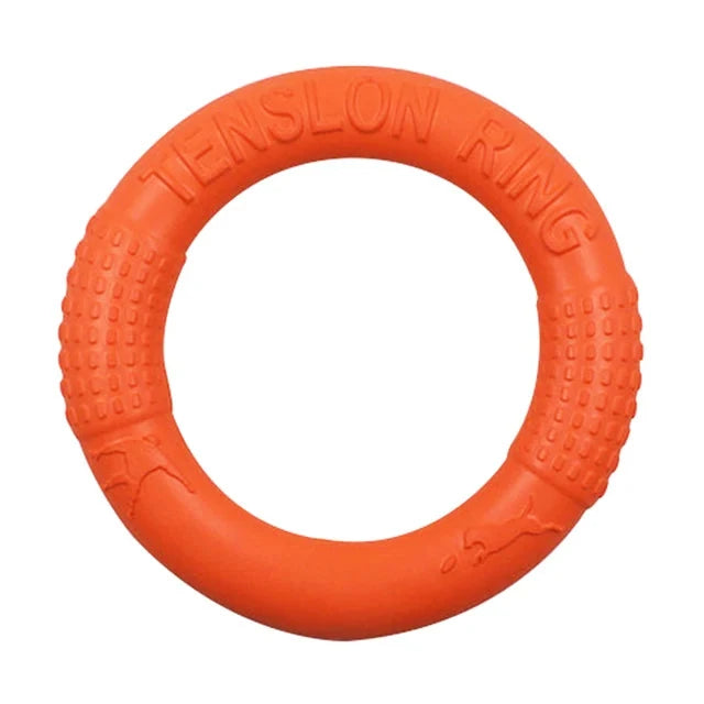 orange interactive ring for dogs