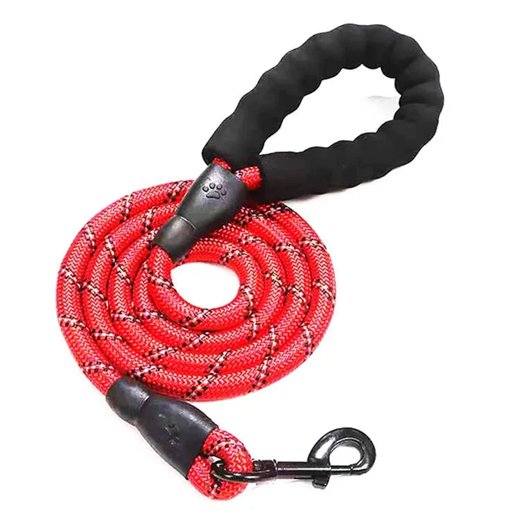 Ultimate Strength Reflective Dog Leash – Durable & Secure for All Sizes Red / 0.6cm 1.5M - Dog Store Online