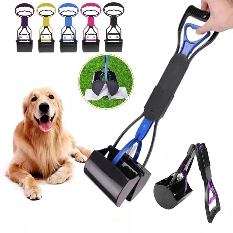 Easy-Clean Long-Handle Pooper Scooper — Effortless Pet Waste Cleanup - Dog Store Online