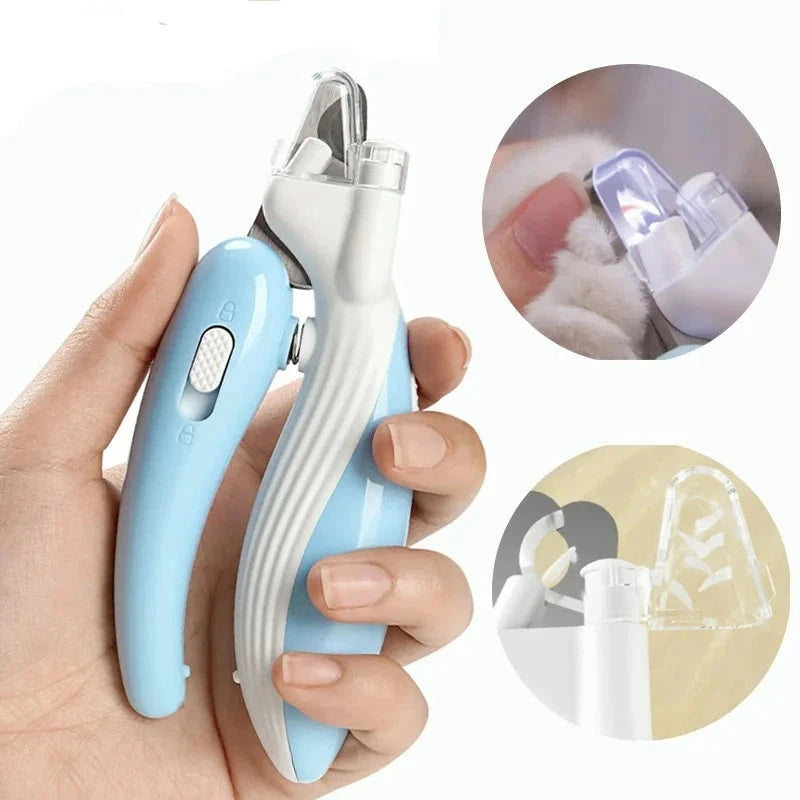 Professional LED Light Nail Clippers – Precision Pet Grooming Scissors for Dogs - Dog Store Online