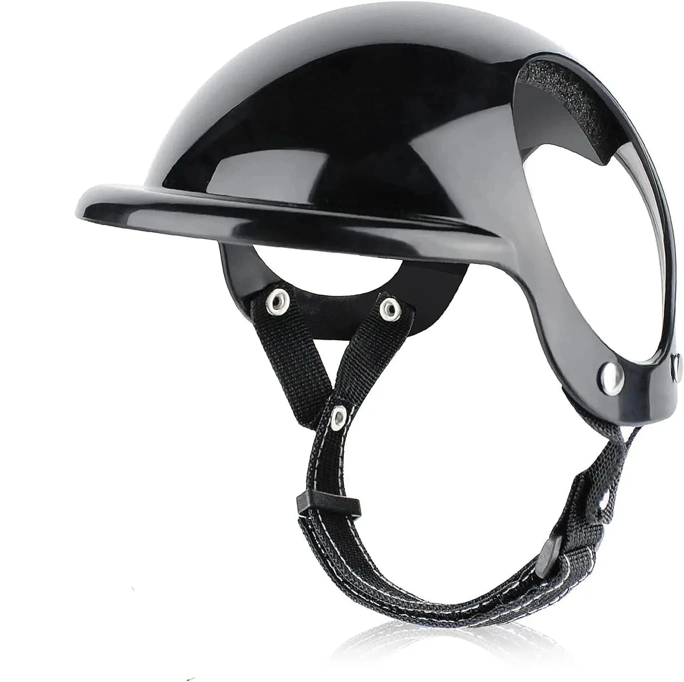 Protective Small Dog Helmet with Ear Holes - Multi-Sport Hard Hat for Motorcycle Rides & Outdoor Adventures - Dog Store Online