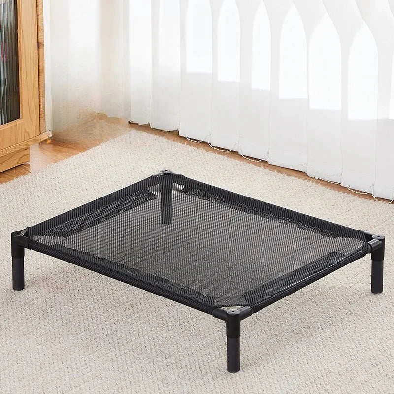 Portable Elevated Dog Bed – Foldable, Washable, All-Season Comfort A / 50x50x12cm - Dog Store Online