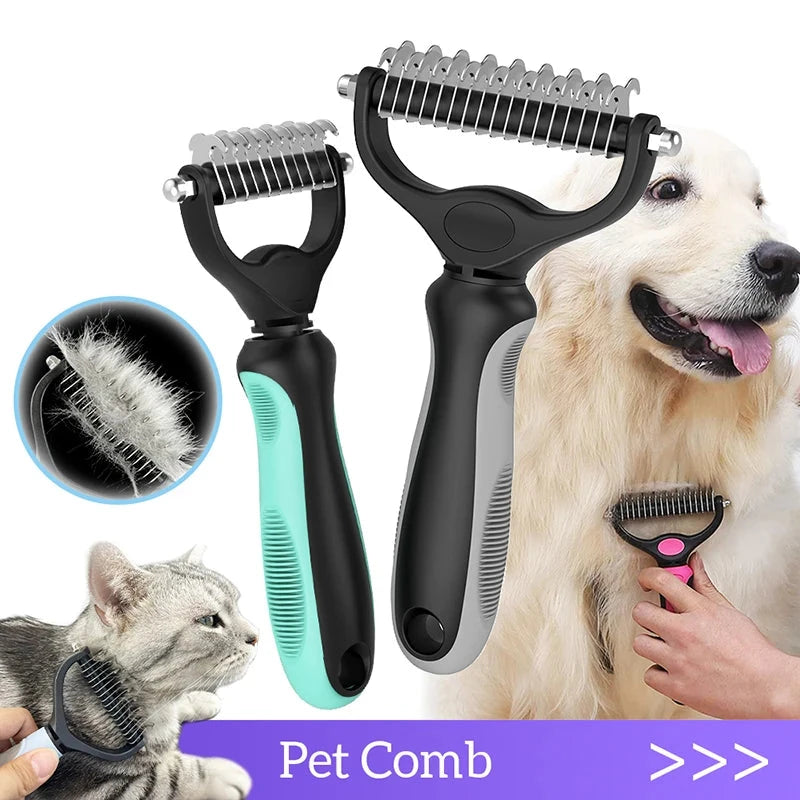 Ultimate Dog Hair Removal Comb - Deshedding & Dematting Grooming Tool - Dog Store Online