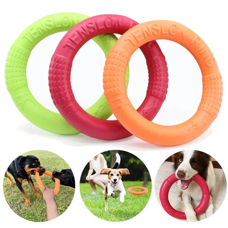 Interactive Floating Water Dog Toy - Flying Disk Training Ring for Exercise & Fun - Dog Store Online