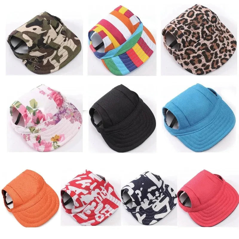 Stylish Canvas Dog Baseball Cap - Perfect for Small Dogs, Outdoor Adventures & Summer Fun - Dog Store Online