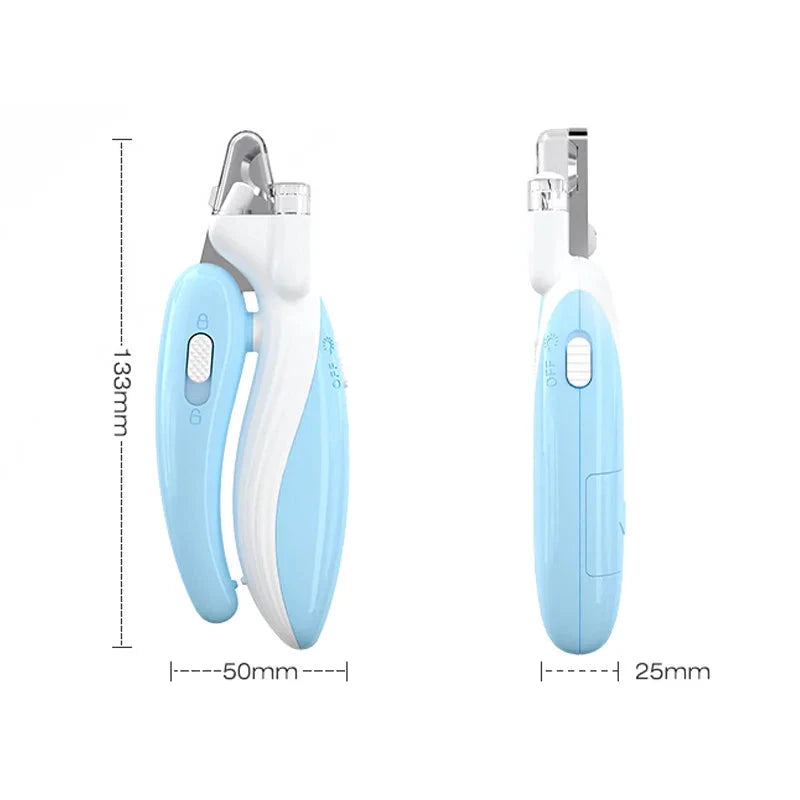 Professional LED Light Nail Clippers – Precision Pet Grooming Scissors for Dogs - Dog Store Online