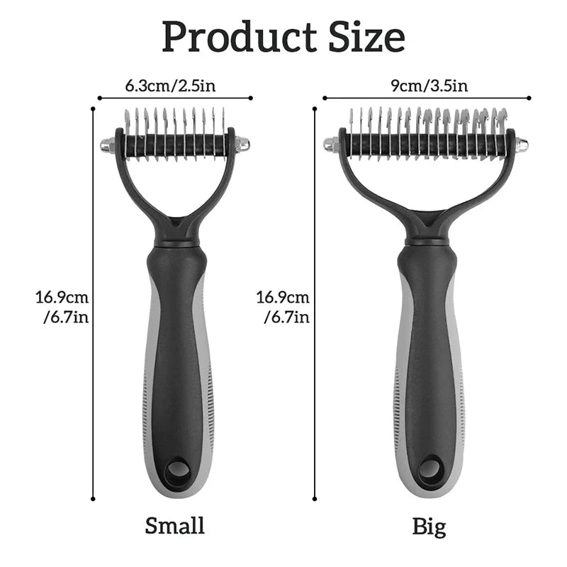 Ultimate Dog Hair Removal Comb - Deshedding & Dematting Grooming Tool - Dog Store Online