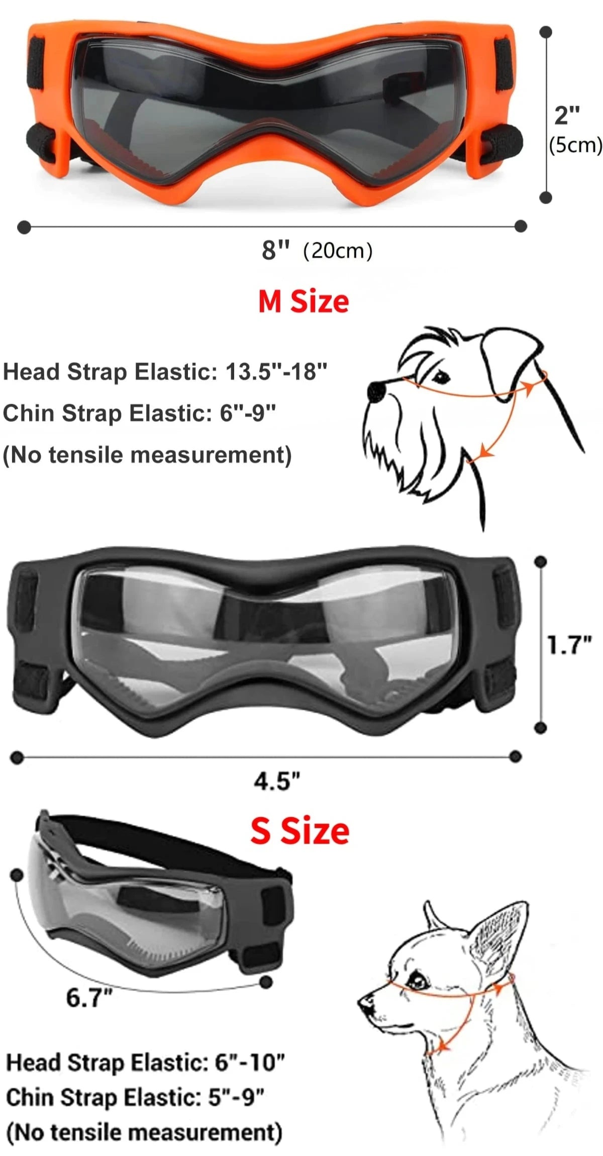 Ultimate UV Protection Dog Goggles – Windproof & Adjustable Sunglasses for Small/Medium Dogs - Dog Store Online