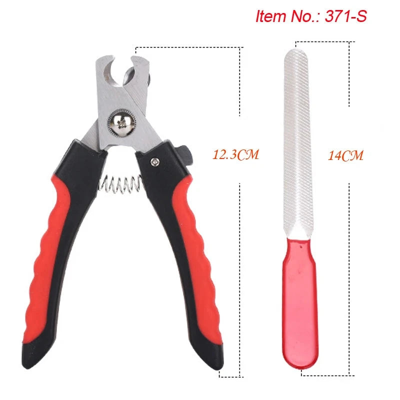 Multifunctional Stainless Steel Dog Nail Clippers – Precision Sickle Design for Safe, Easy Grooming SMALL - Dog Store Online