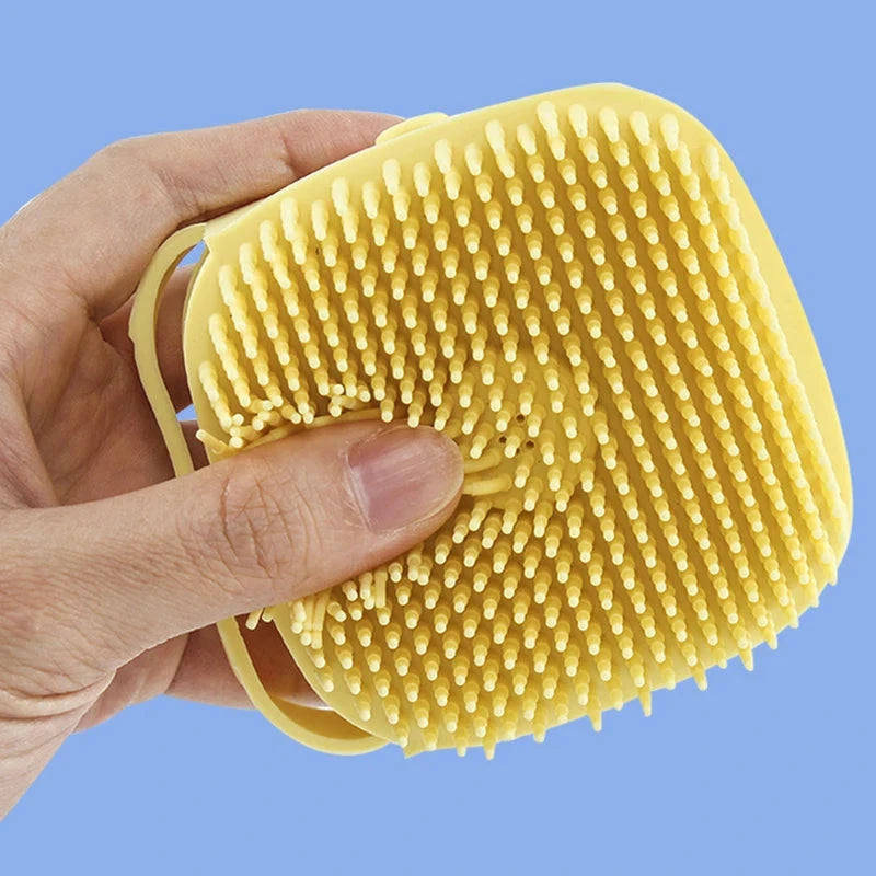 Soft Silicone Bath Massage Brush for Dogs - Gentle, Effective Grooming & Relaxation - Dog Store Online