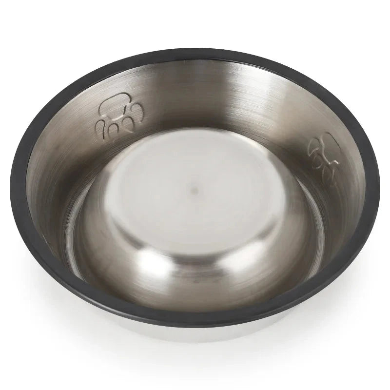 Quality Paw Skidproof Stainless Steel Dog Bowl - Anti-Ant Design, 6 Sizes Available - Dog Store Online