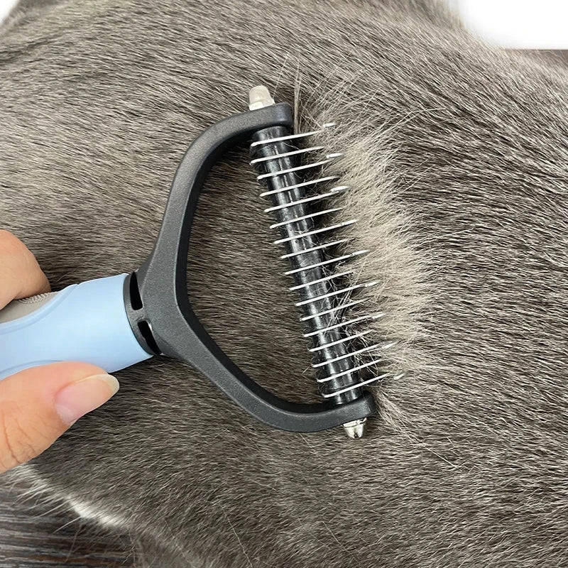 Ultimate Dog Hair Removal Comb - Deshedding & Dematting Grooming Tool - Dog Store Online