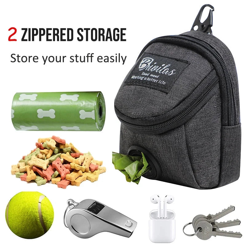 Ultimate Dog Treat & Poop Bag Dispenser: Durable Multifunctional Training and Travel Pouch for Outdoor Adventures - Dog Store Online